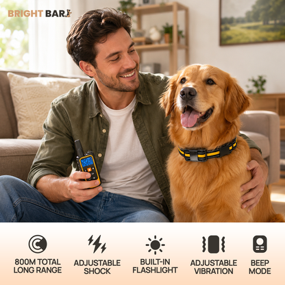 Bright Bark Dog Training Collar- 50% SALE NOW LIVE