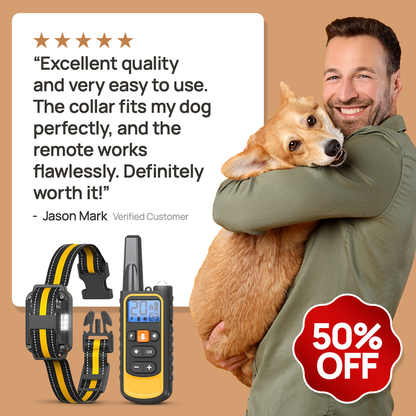 Bright Bark Dog Training Collar- 50% SALE NOW LIVE